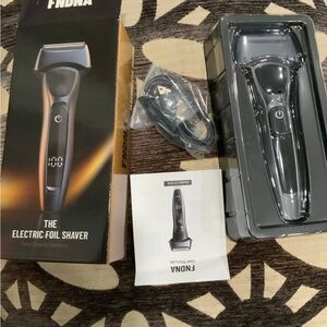 Fndna Electric Razor For Face- Rechargeable Wet/Dry Waterproof Shaver For Close